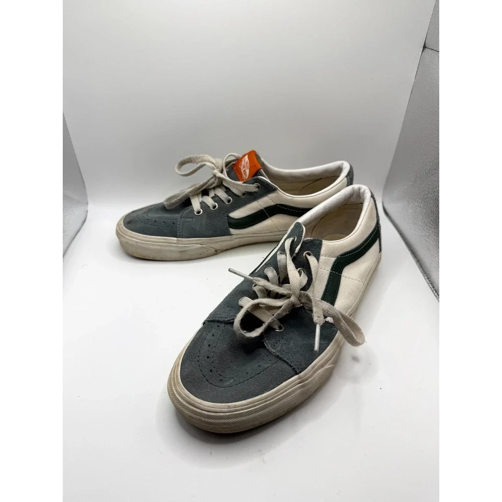 Vans Classic Sk8 Low VN0A5KXDBLG Mens 8.5 Sneaker Blue Green Skateboard Shoes